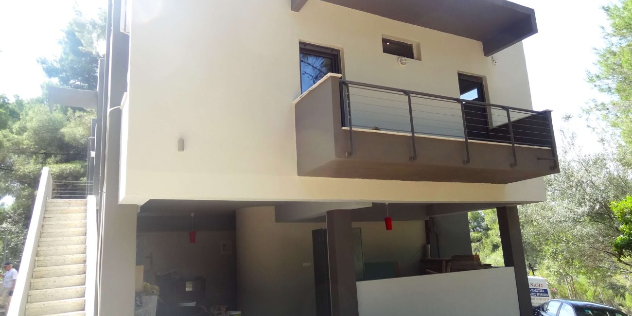 Balcony view from outside